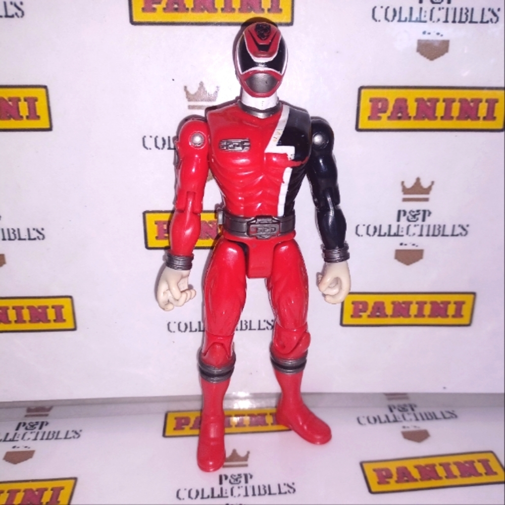 Red Power Ranger Action Figure Toy 🔥 Mighty Morphin Power Rangers MMPR